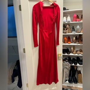 ZARA BACKLESS DRESS XS